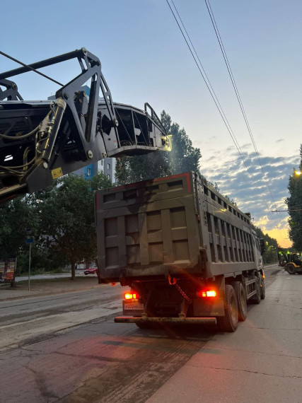 В Заволжье начат ремонт проспекта Врача Сурова.