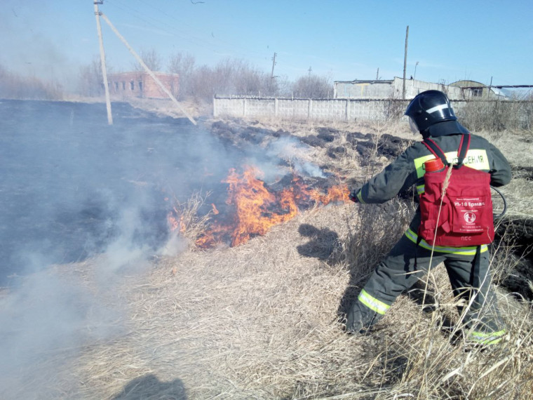 С начала года в Ульяновске произошёл 371 пожар.