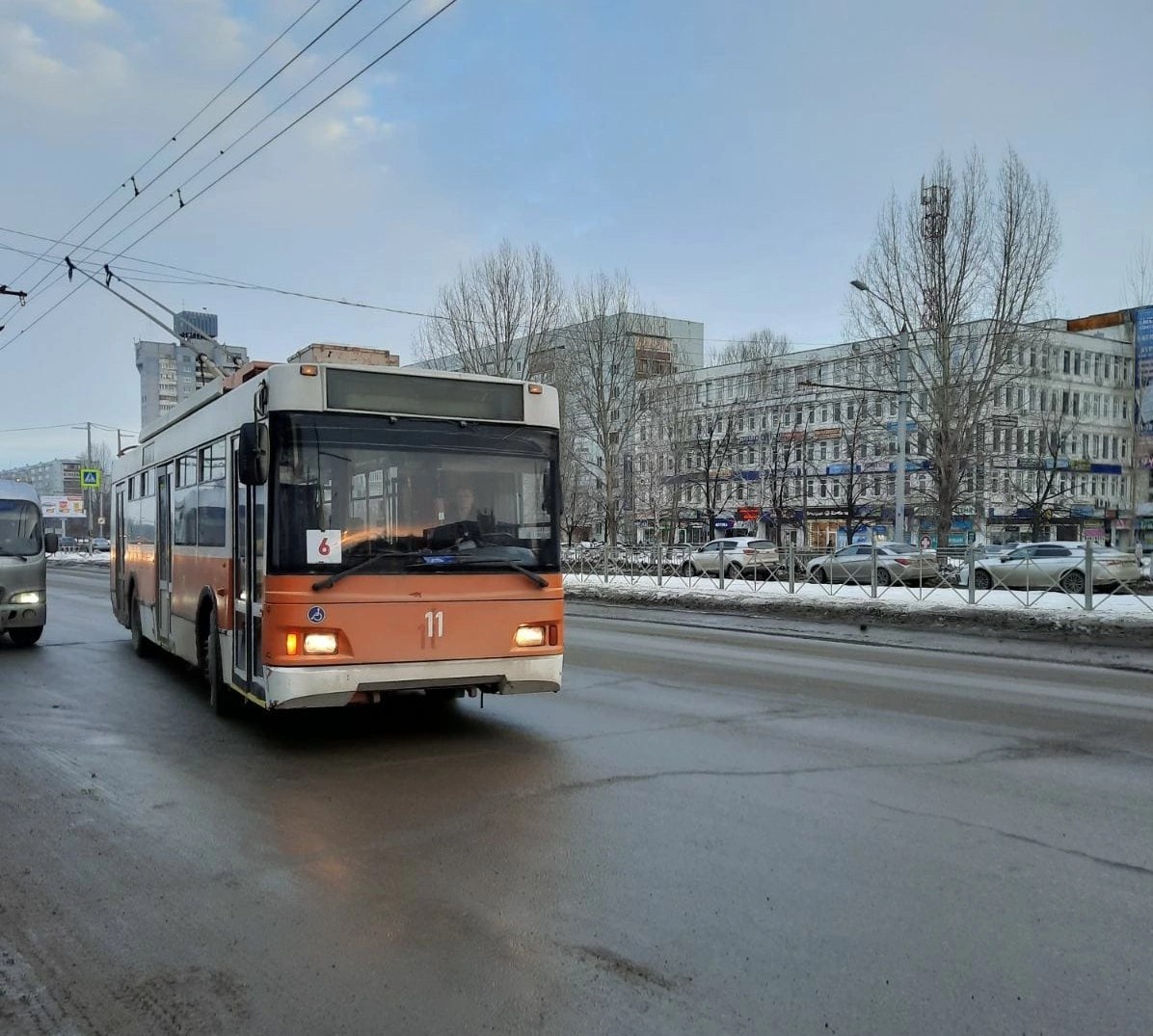 В выходные дни в Ульяновске изменится схема движения троллейбусов.